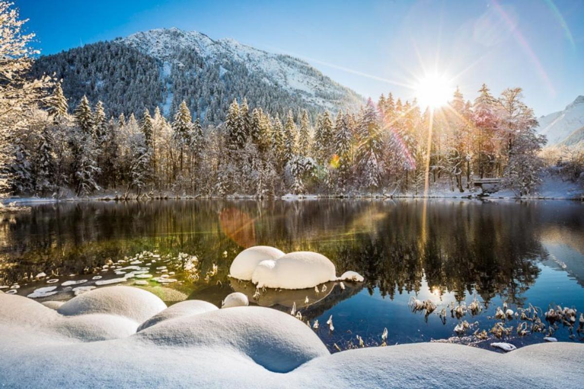 Landhaus Menz Daire Oberstdorf Dış mekan fotoğraf